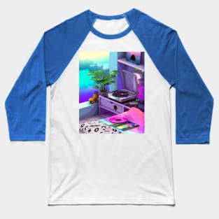 Vaporwave Aesthetic Baseball T-Shirt